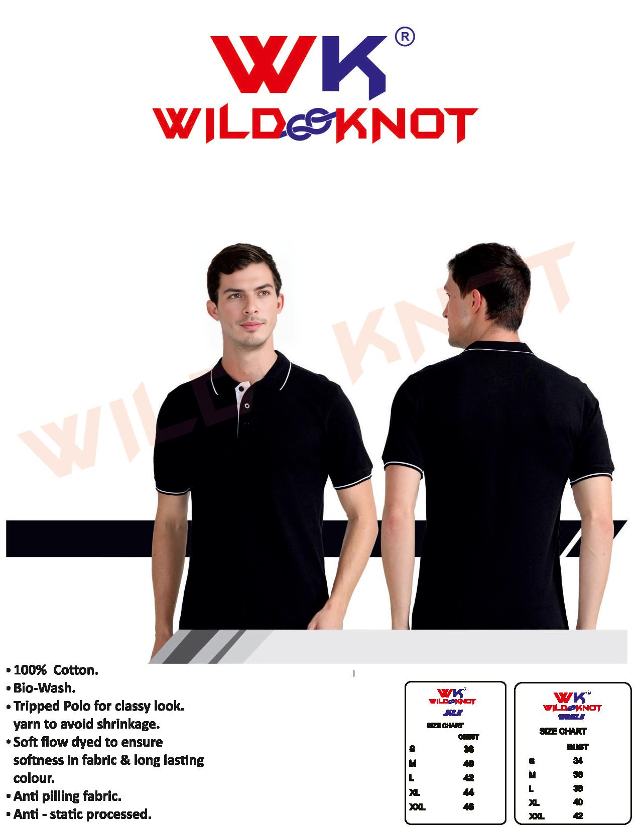 WILD KNOT PREMIUM COTTON  - tshirt printing in hyderabad