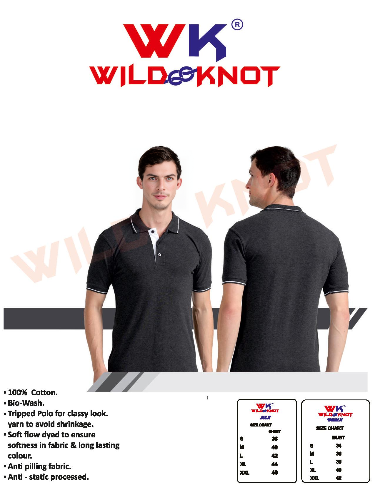 WILD KNOT PREMIUM COTTON  - custom t shirt printing hyderabad